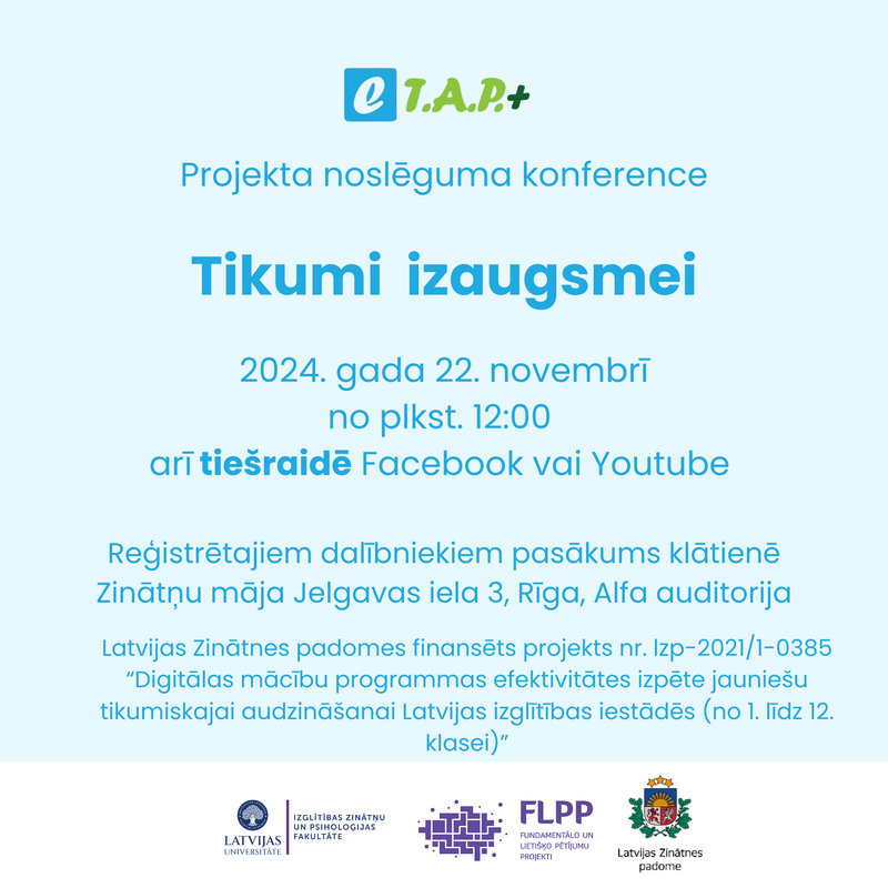 Konference “Tikumi izaugsmei” 22. novembrī - tiešraide